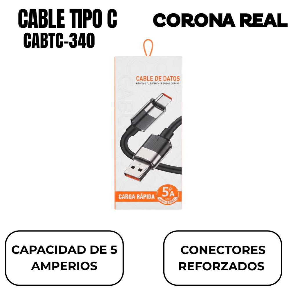 CABLE TIPO C Ref: CABTC-340