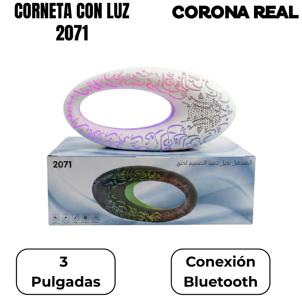 CORNETA CON LUZ Ref: 2071
