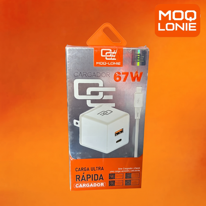CARGADOR MOQ LONIE 67W Ref: LON-298