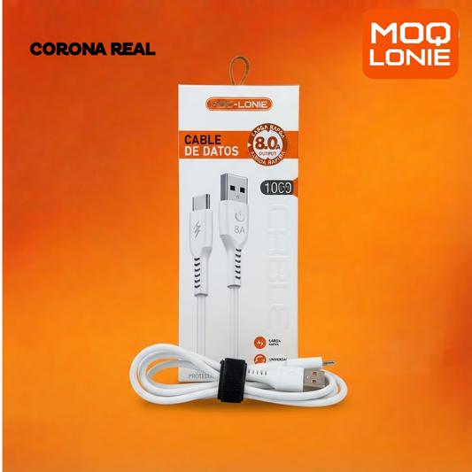CABLE DE DATOS MOQ LONIE Ref: LON-U2 TC