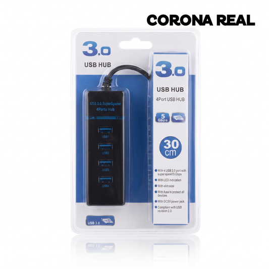EXTENSOR USB Ref: 3.0 USB HUB