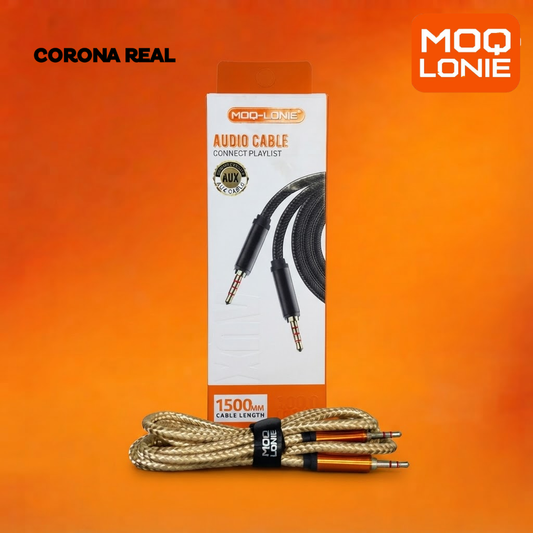 CABLE AUXILIAR DE AUDIO MOQ LONIE Ref: MML-AU01
