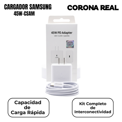 CARGADOR SAMSUNG Ref: 45W-CSAM