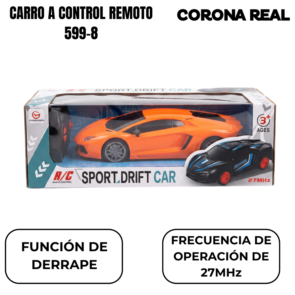 CARRO A CONTROL REMOTO Ref: 599-8