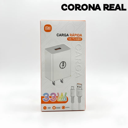 CARGADOR XIAOMI USB-TC Ref: 7CC-3XTC