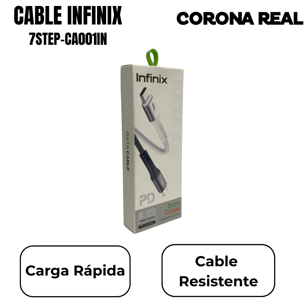 CABLE INFINIX TC-TC Ref: 7STEP-CA001IN