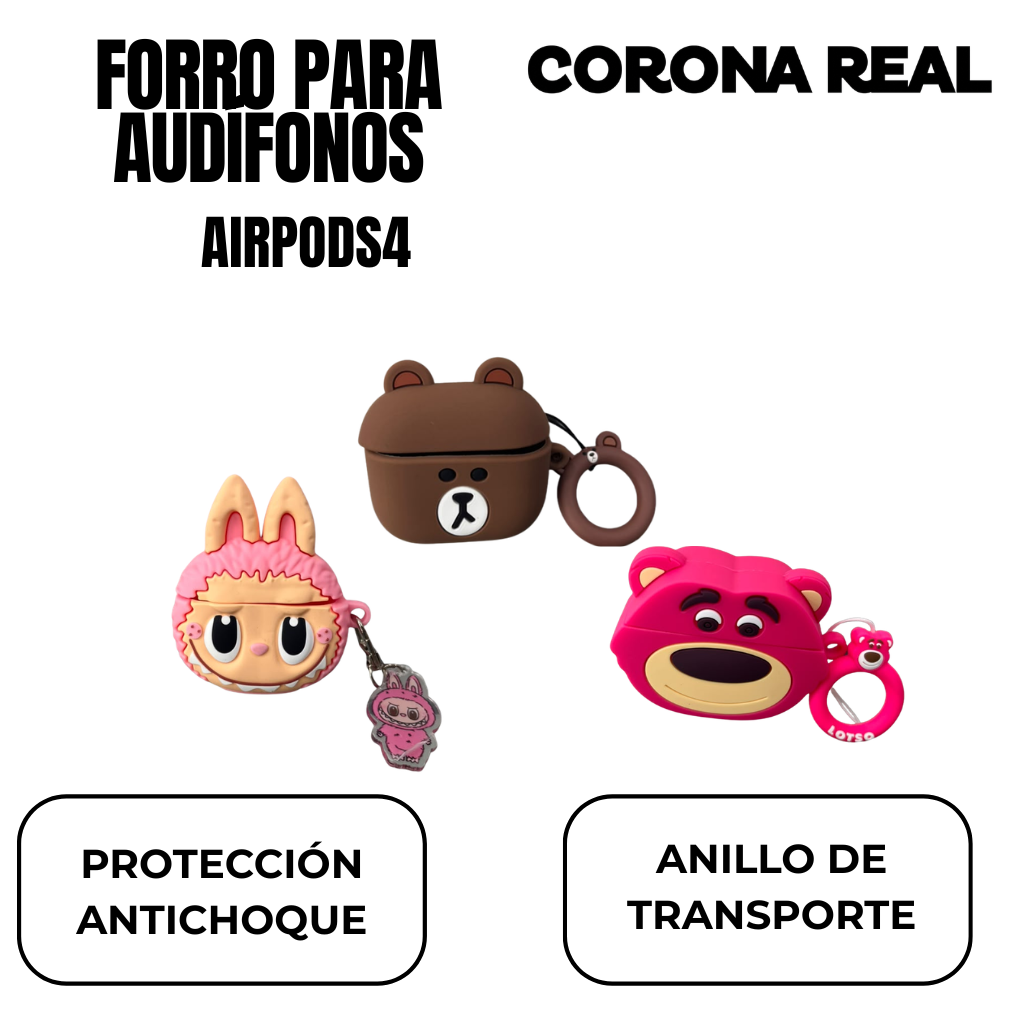 FORROS DE AUDÍFONOS Ref: AIRPODS4