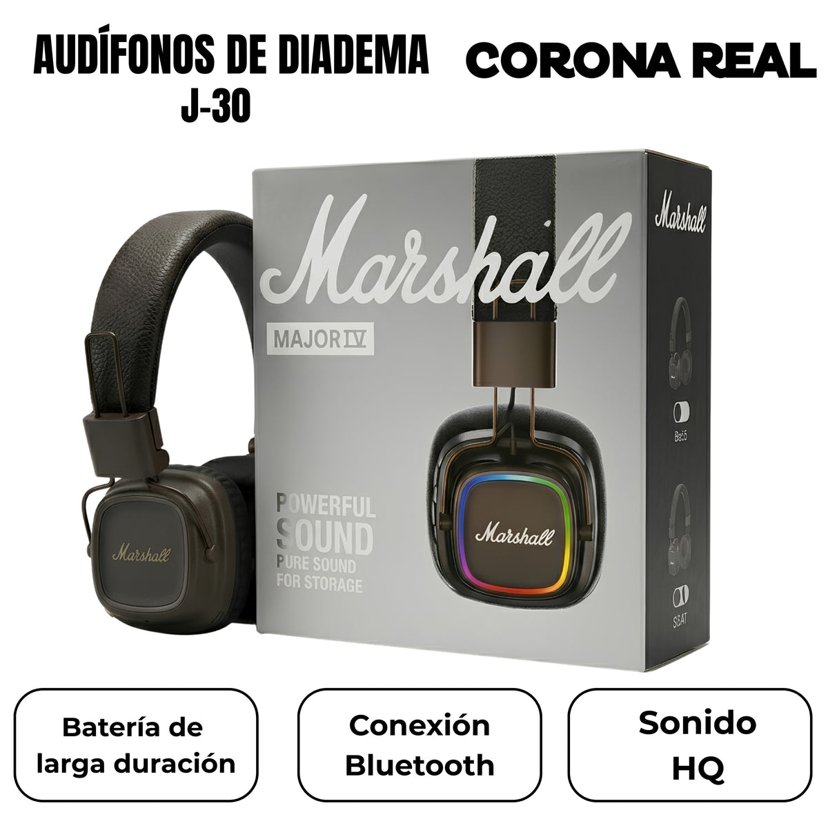 AUDIFONOS DE DIADEMA Ref: J-30