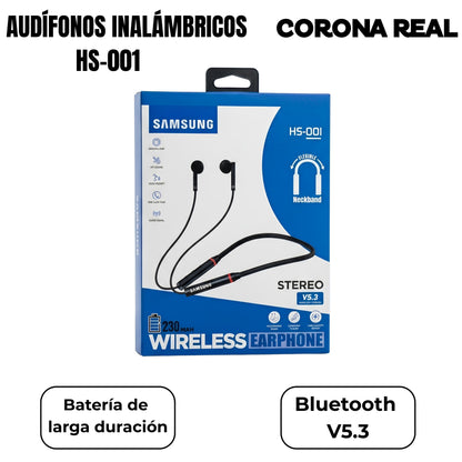 AUDÍFONOS INALÁMBRICOS: HS-001