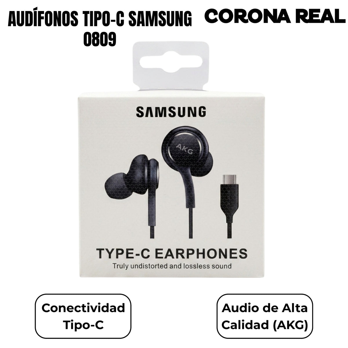 AUDÍFONOS DE CABLE SAMSUNG Ref: 0809