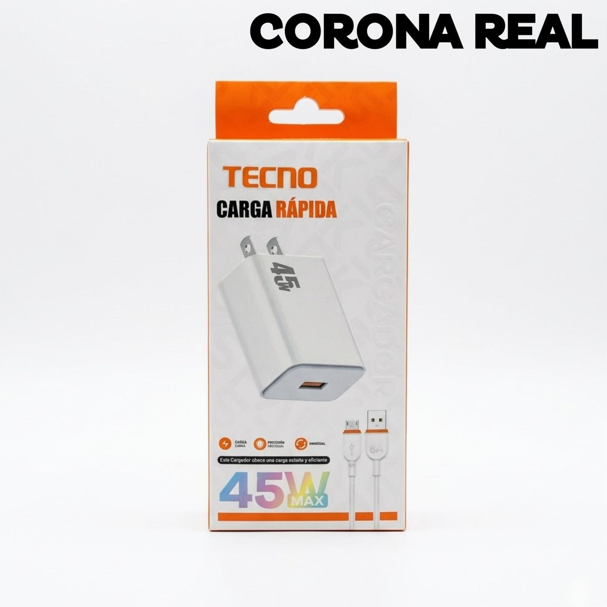CARGADOR TECNO MICRO Ref: C45W-TEV8