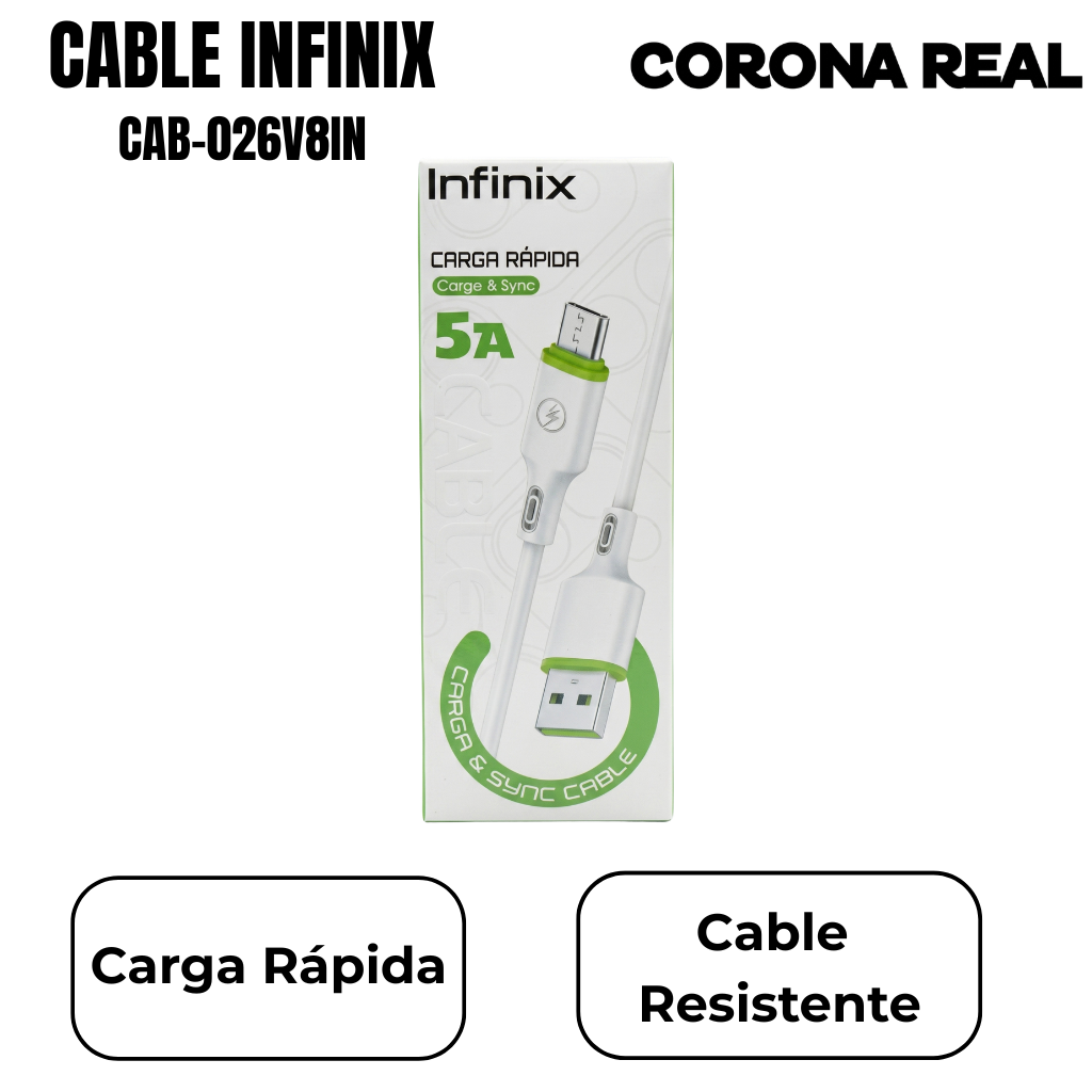CABLE INFINIX MICRO Ref: CAB-026V8IN
