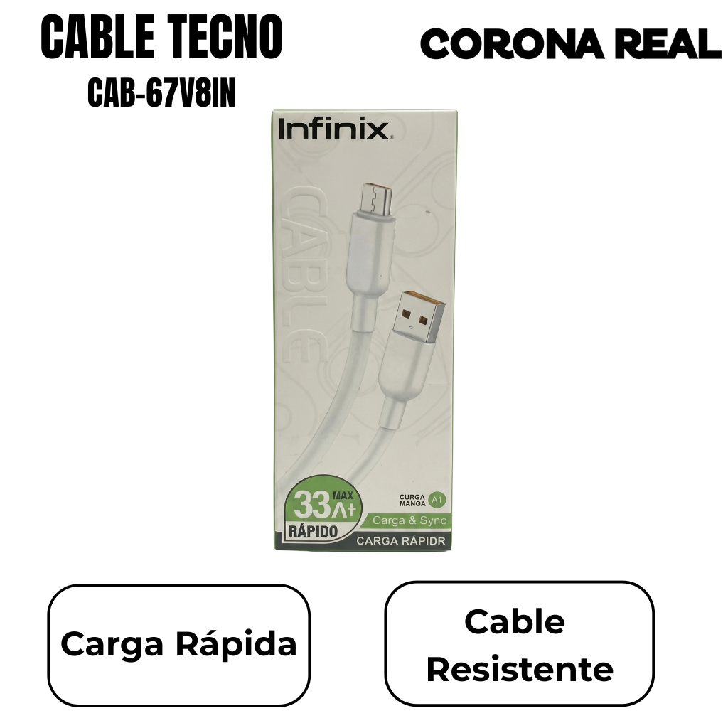 CABLE INFINIX MICRO Ref: CAB-67V8IN