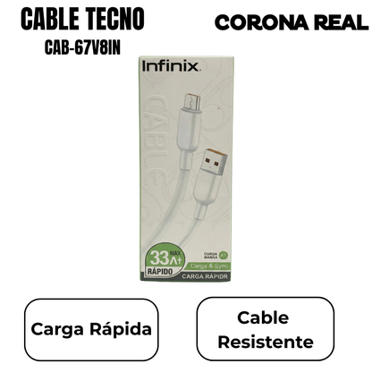 CABLE INFINIX MICRO Ref: CAB-67V8IN