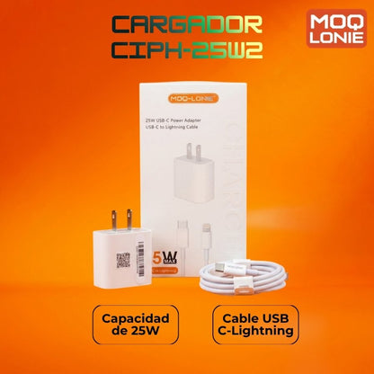 CARGADOR MOQ-LONIE Ref: CIPH-25W2