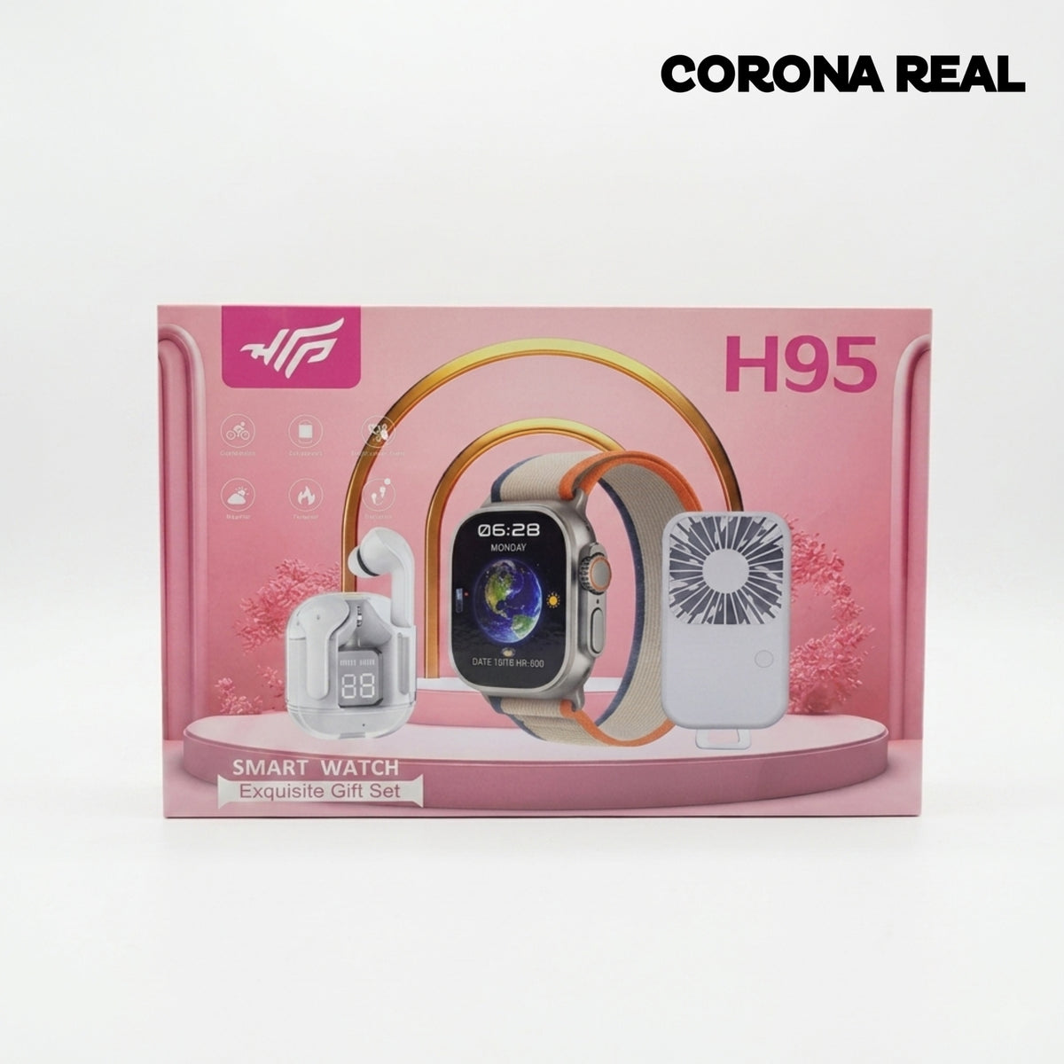 RELOJ INTELIGENTE 3 EN 1 Ref: H95