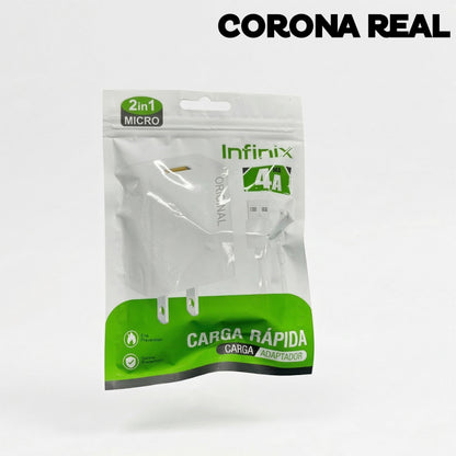 CARGADOR INFINIX USB-MICRO Ref: CB4A-INV8