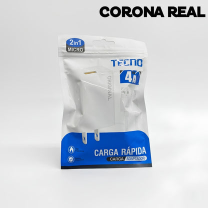 CARGADOR TECNO USB-MICRO Ref: CB4A-TEV8