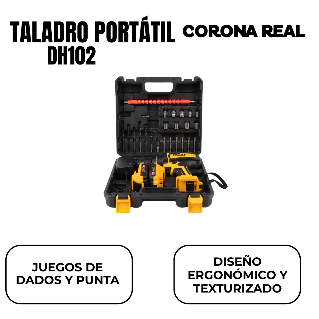 TALADRO PORTÁTIL Ref: DH102