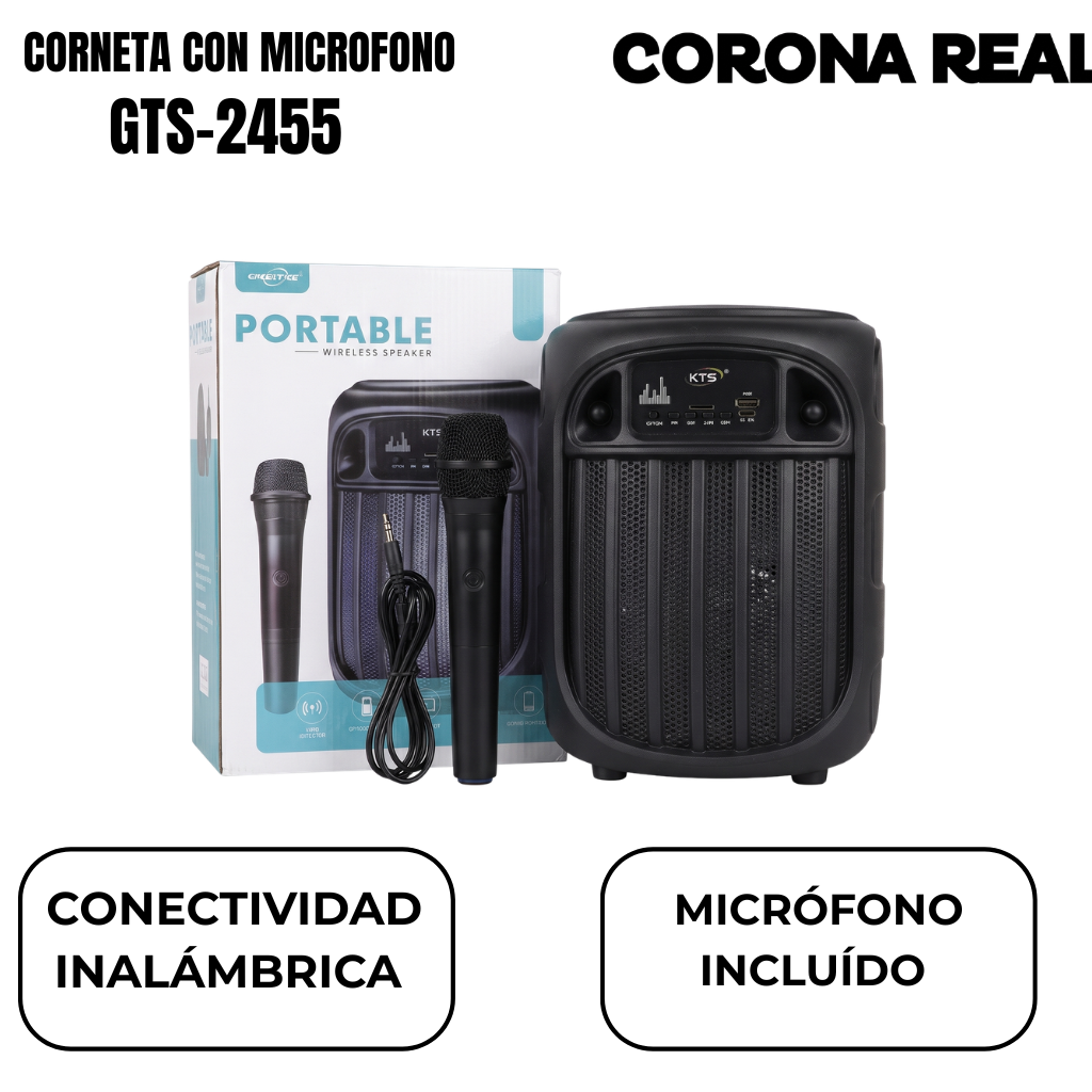 CORNETA CON MICRÓFONO Ref: GTS-2455