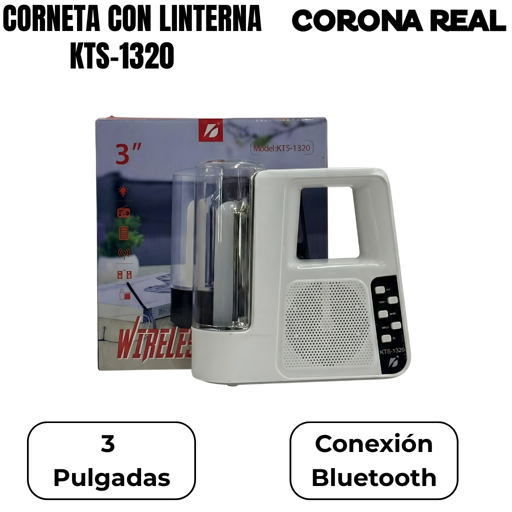 CORNETA CON LINTERNA Ref: KTS-1320