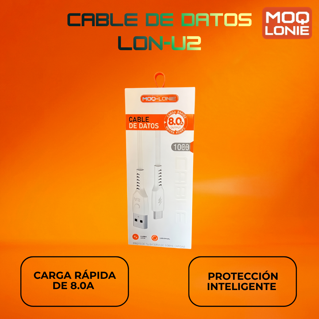 CABLE DE DATOS MOQ-LONIE Ref: LON-U2