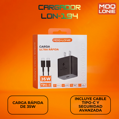 CARGADOR MOQ-LONIE Ref: LON-194