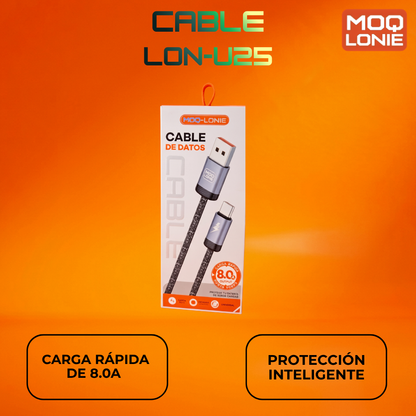 CABLE DE DATOS MOQ-LONIE Ref: U-25