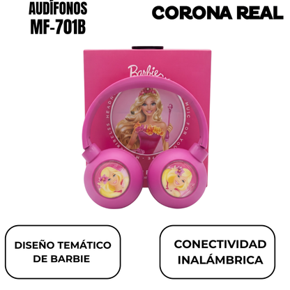 AUDÍFONOS BARBIE Ref: MF-701B