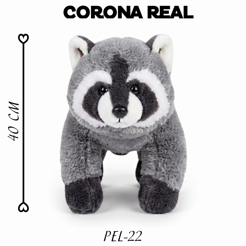 PELUCHE MAPACHE Ref: PEL-22