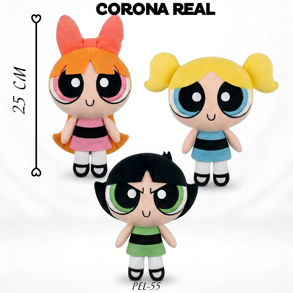 PELUCHES CHICAS SUPERPODEROSAS Ref: PEL-55