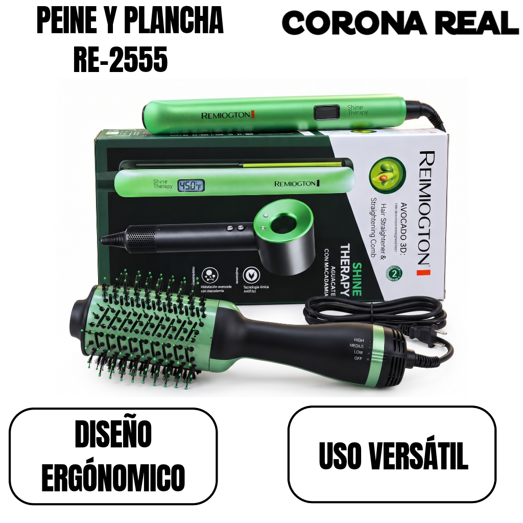 PEINE Y PLANCHA Ref: RE-2555