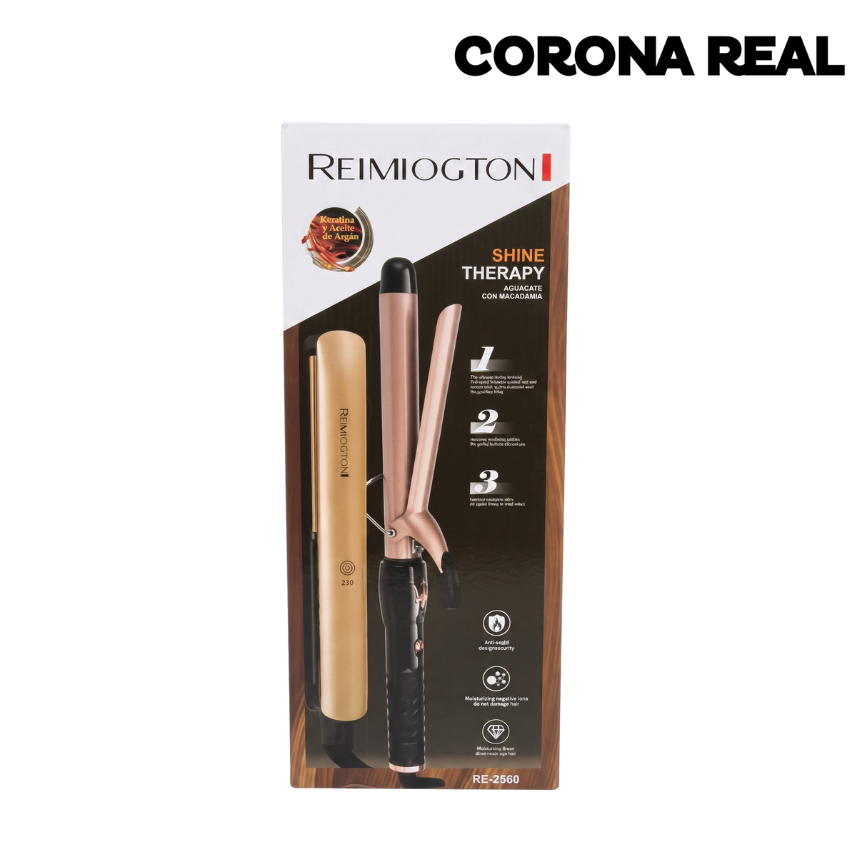 PLANCHA DE CABELLO Ref: RE-2560