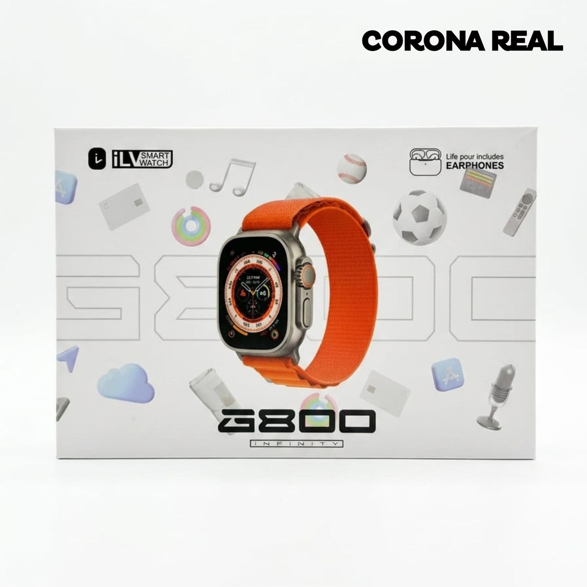 RELOJ INTELIGENTE Ref: G800