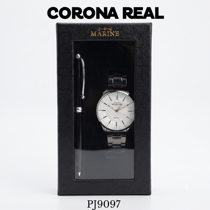 RELOJ MARINE CON BOLÍGRAFO Ref: PJ9097