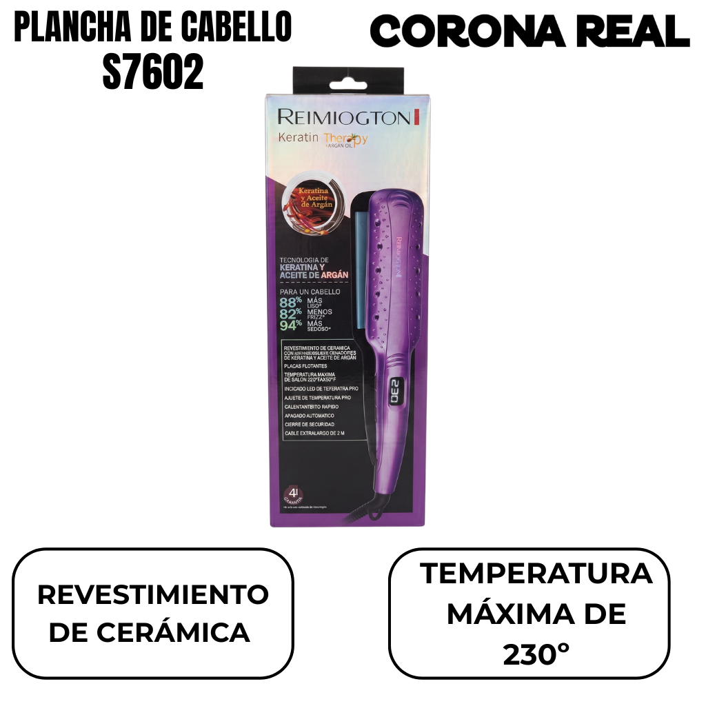 PLANCHA DE CABELLO Ref: S7602