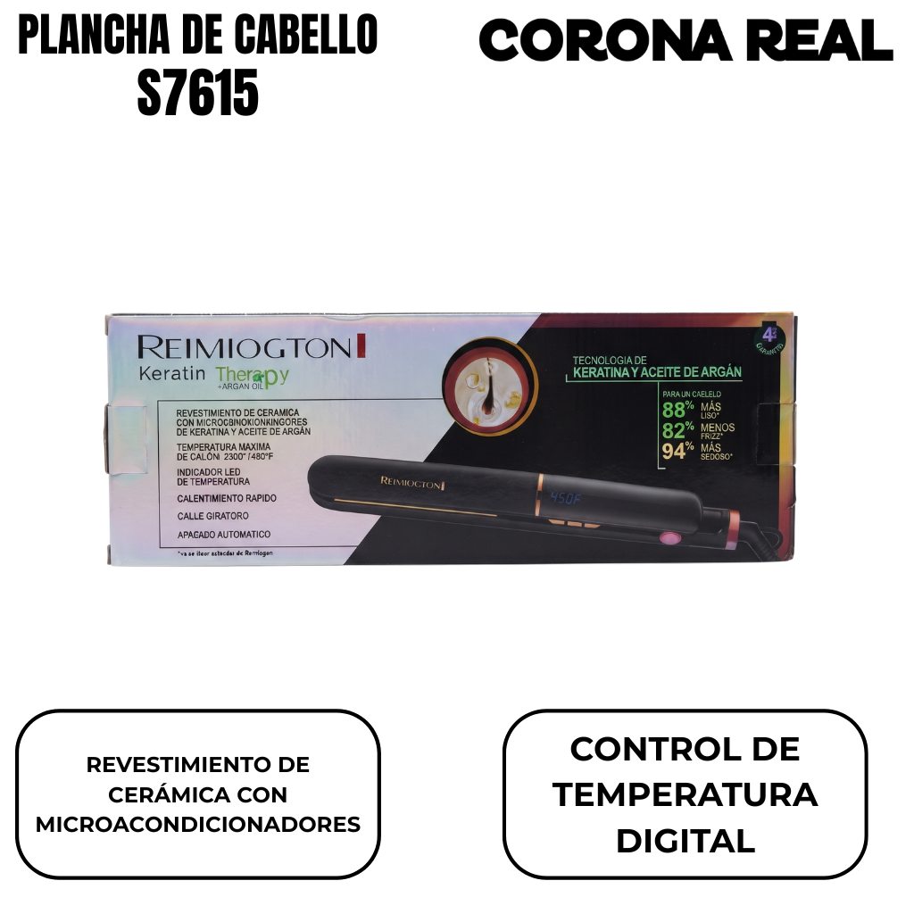 PLANCHA DE CABELLO Ref: S7615